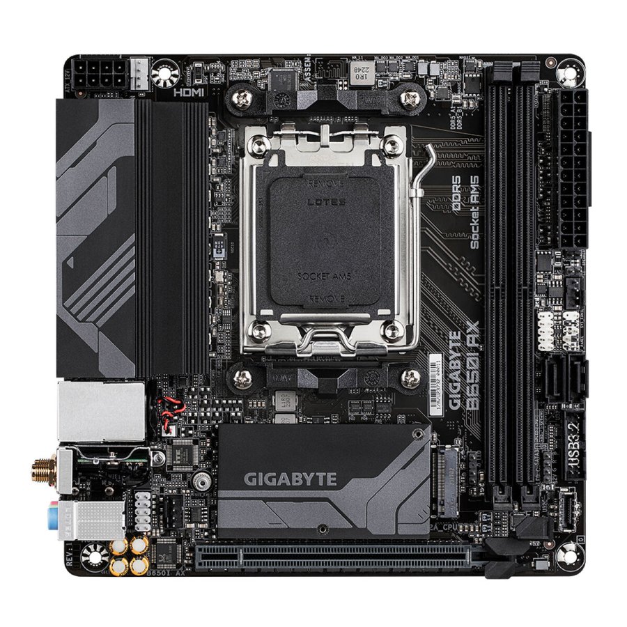 Motherboard Gigabyte B650I AX AMD B650 AMD AM5 #4