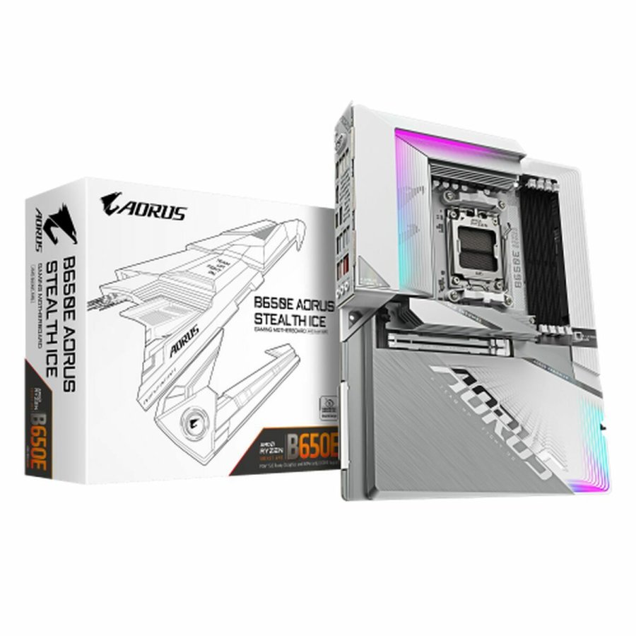 Motherboard Gigabyte B650E AORUS STEALTH ICE AMD AMD B650 AMD AM5 #1