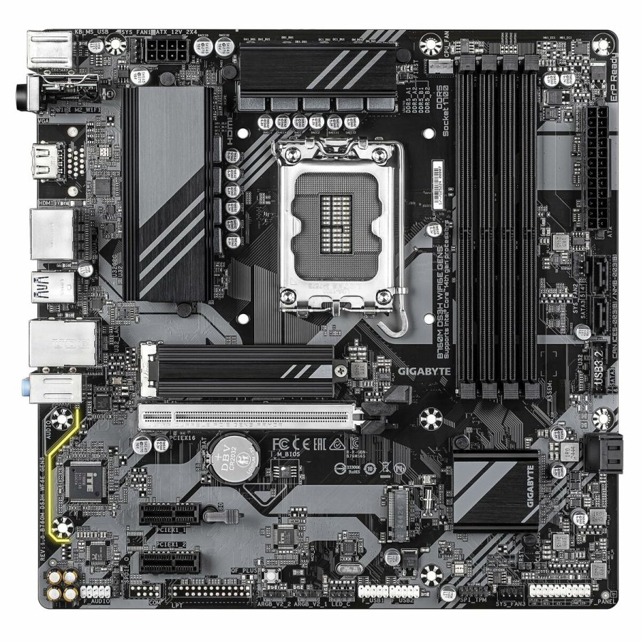 Skrm Gigabyte B760M DS3H WF6E GEN5 4096 x 2304 px #3