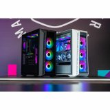 ATX Semi-t�rn kasse Cooler Master MasterBox MB520 Hvid #4