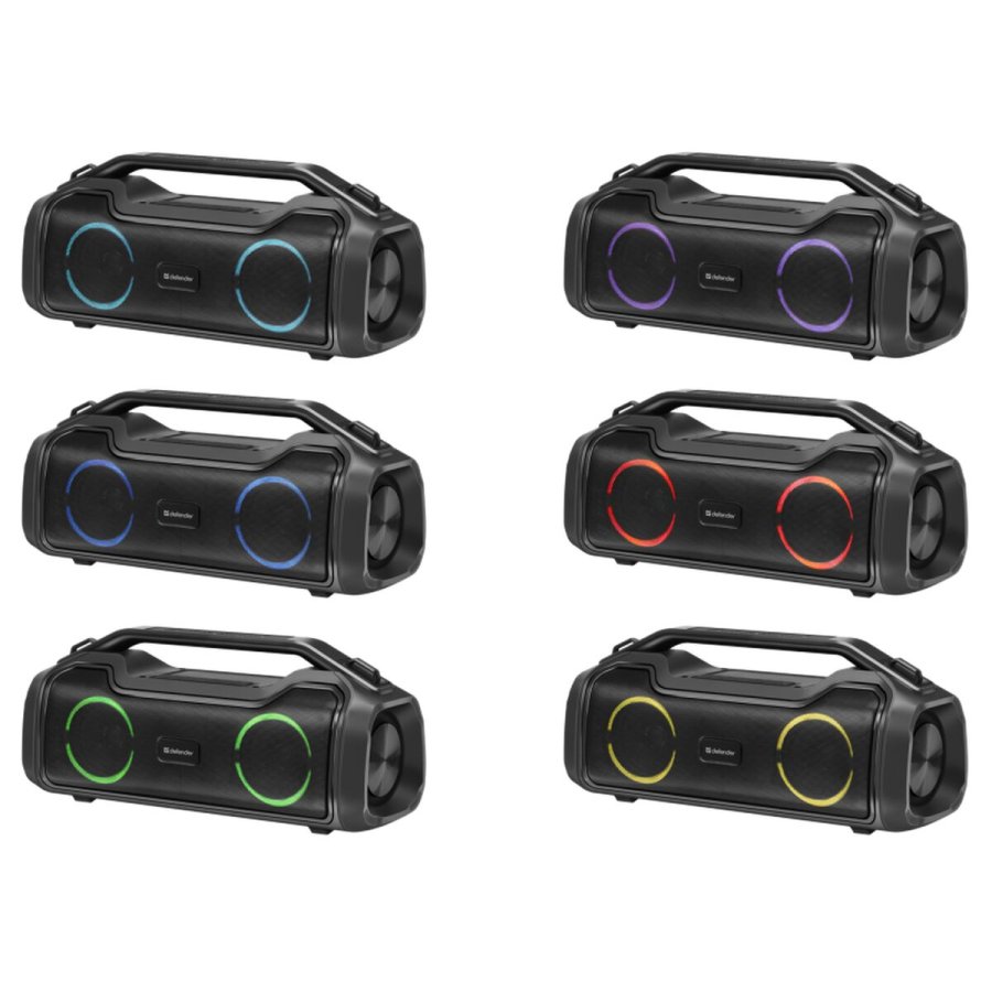 Brbare Bluetooth-hjttalere Defender BeatBox 50 Sort 50 W (1 enheder) #5