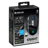 Gaming-mus Defender GM-885 KNIGHT Sort 3200 DPI #11