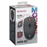 Optisk mus Defender DEFENDER ICON MB-057 Sort #3