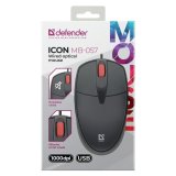 Optisk mus Defender DEFENDER ICON MB-057 Sort #5