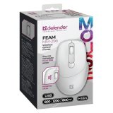 Trdls mus Defender MM-296 RF Hvid #3