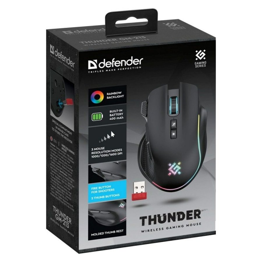 Gaming-mus Defender GM-213 THUNDER Sort #9