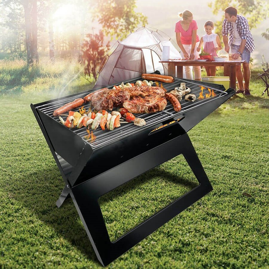 Kulgrill med hjul Feel Maestro MR-1011 Sort Metal #13