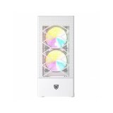 ATX Semi-t�rn kasse Nfortec NF-CS-CAELUM-WHITE Hvid #3