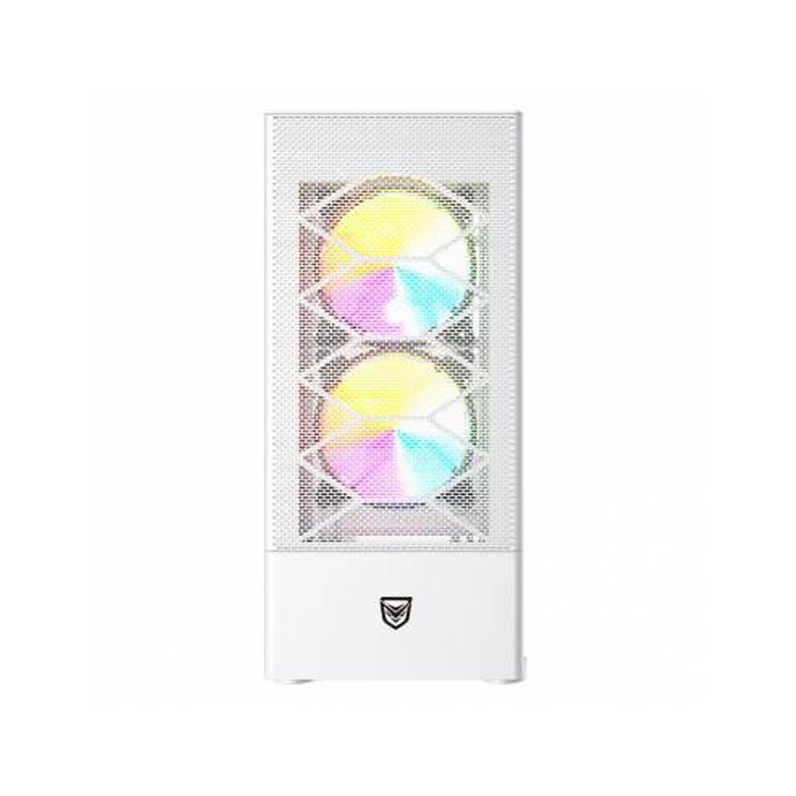 ATX Semi-t�rn kasse Nfortec NF-CS-CAELUM-WHITE Hvid #3