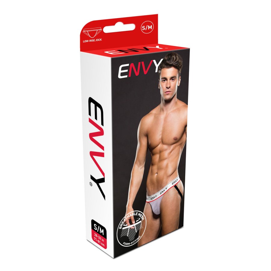 G-streng Elastic Lowrise Envy Hvid S/M #1