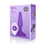 Anal plug med fjernbetjening B-Vibe 05882530000 Lilla #1