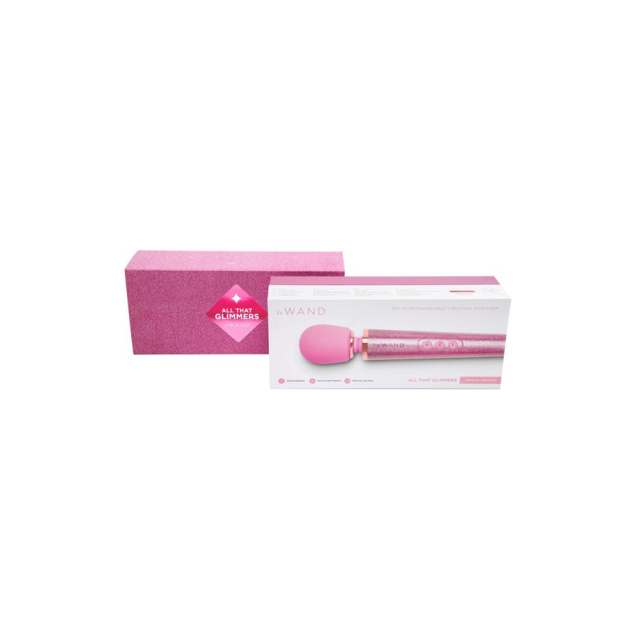 Vibrator Le Wand All That Glimmers Set Pink #1
