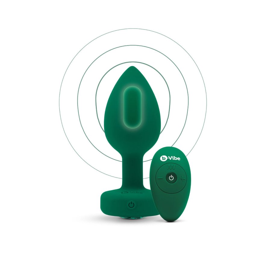 Anal plug B-Vibe Vibrating Jewel Grn M/L #3