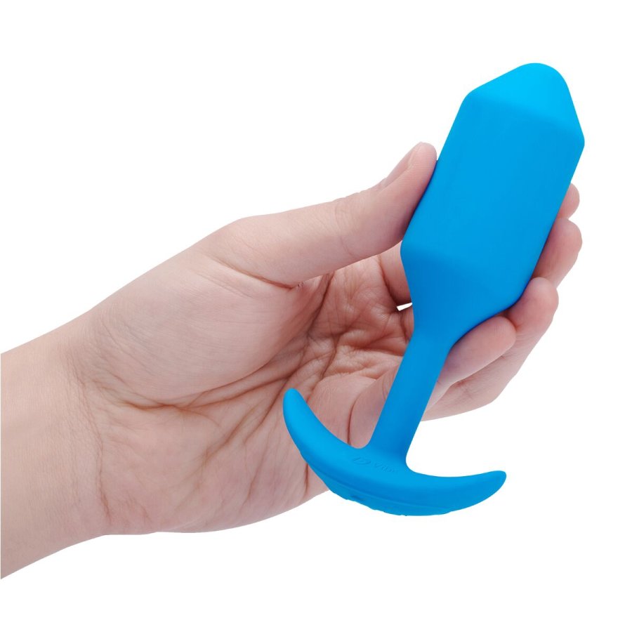 Anal plug B-Vibe Vibrating Snug 3 Bl (3,7 x 13,8 x 1 cm) #7