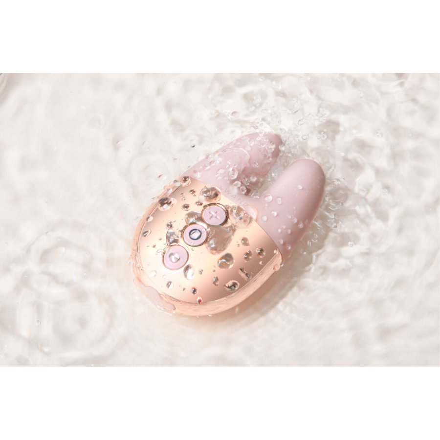 Vibrator Le Wand Double Vibe Gylden Rose Guld #5