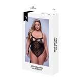 Body Baci Lingerie Sexy Strappy Lace Sort Queen #1