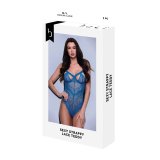Undert�j S�t Baci Lingerie Lace Teddy Bl� (M/L) #1