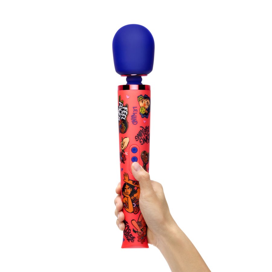 Tryllepind Massageapparat Feel My Power 2022 Le Wand Kelly Malka Edition Multifarvet #1