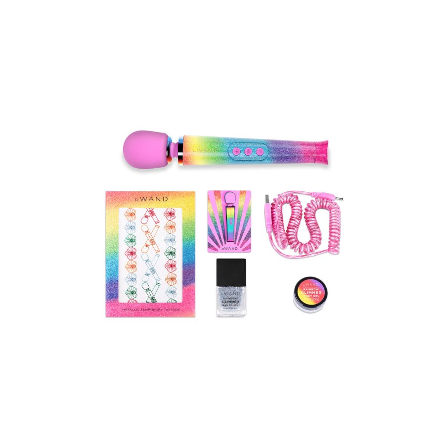 Tryllepind Massageapparat Le Wand Rainbow Multifarvet #3