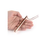 Vibrerende Kugle Le Wand Necklace Halskde Rose Guld #11