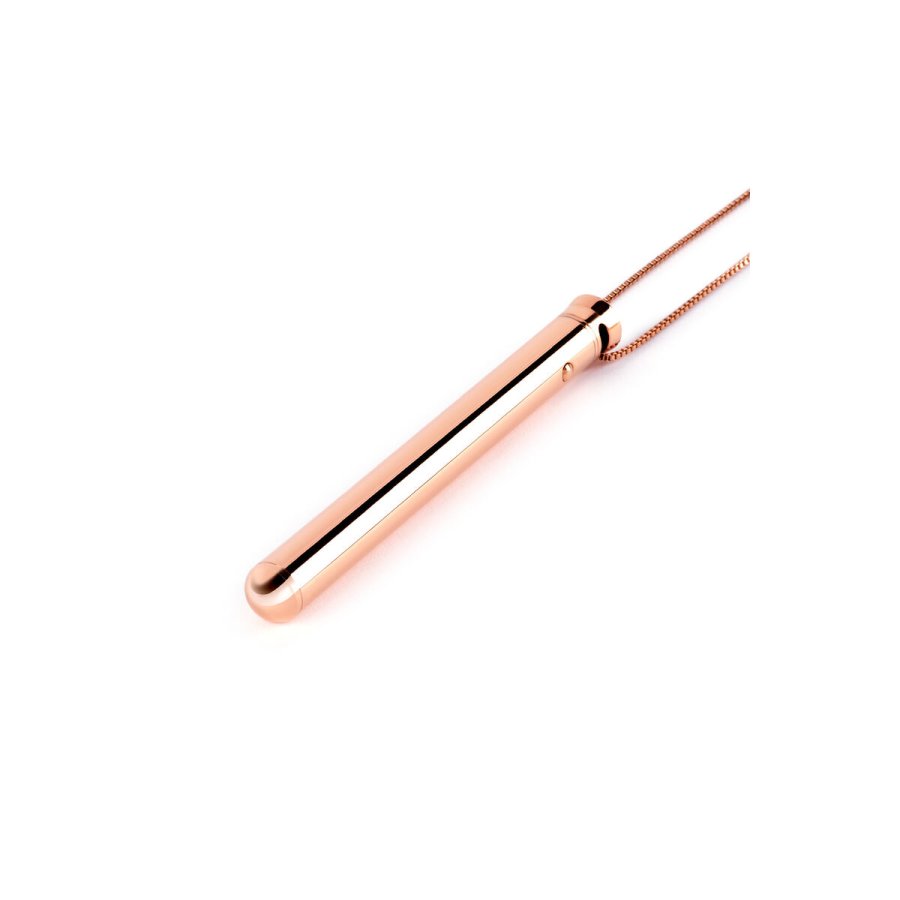 Vibrerende Kugle Le Wand Necklace Halskde Rose Guld #13