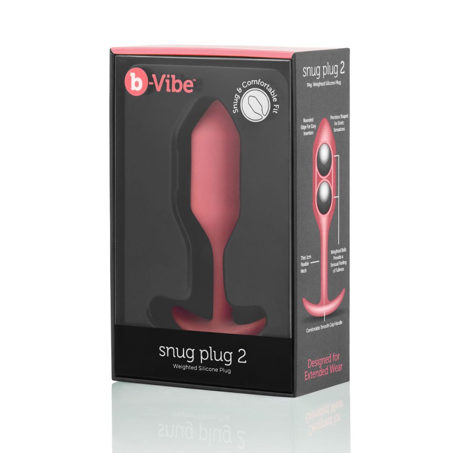 Anal plug B-Vibe 2 Orange Koral #1