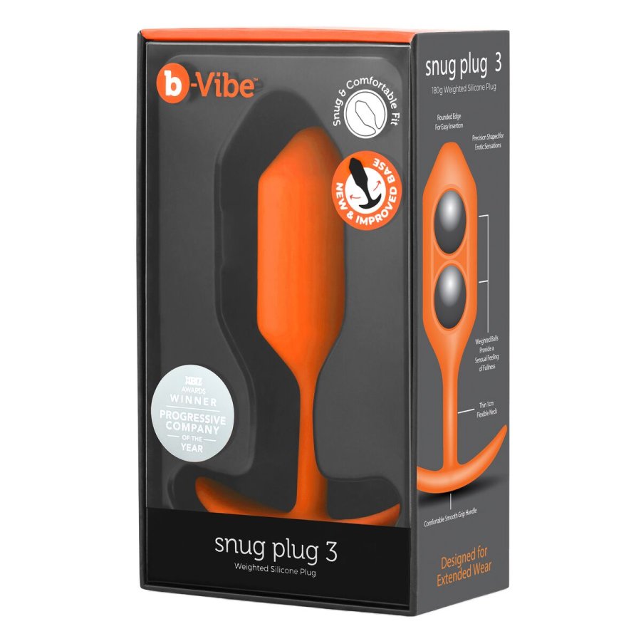 Anal plug B-Vibe 3 Orange #1