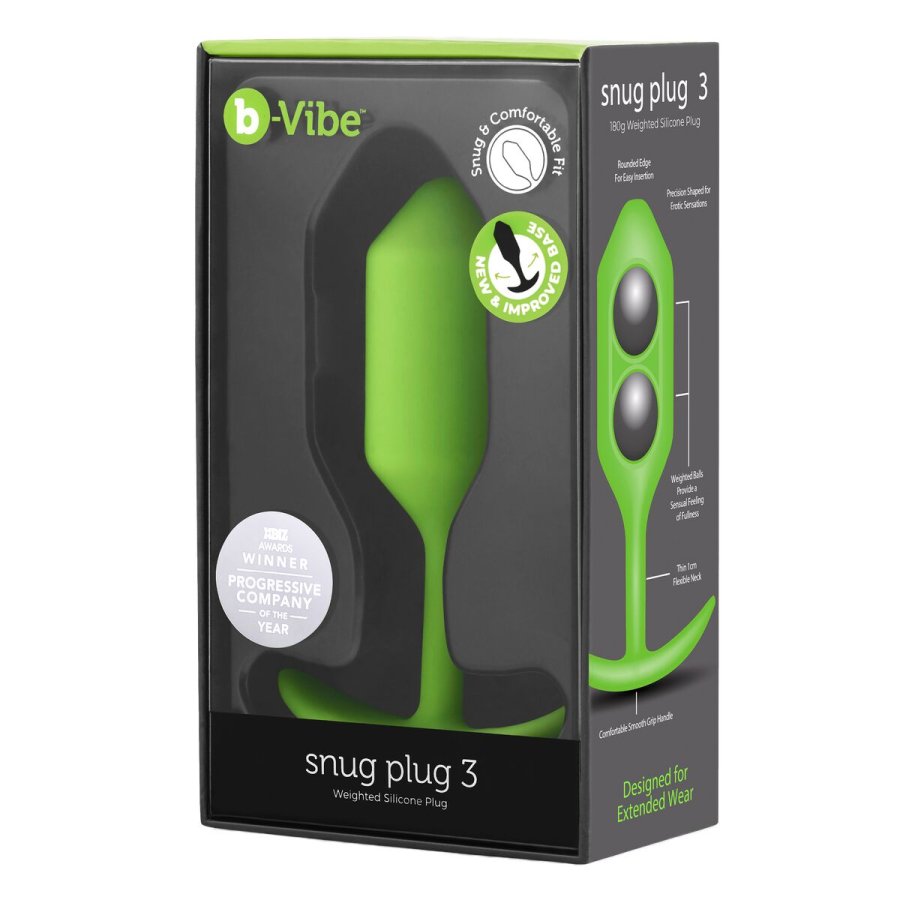 Anal plug B-Vibe 3 Grn Lime #1