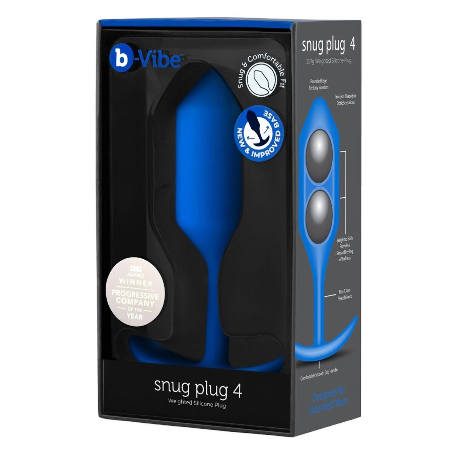 Anal plug B-Vibe 4 Bl Marinebl #1