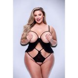 Body Baci Lingerie Peek-a-boo Sort Queen size #2