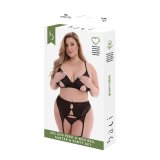 Undert�j S�t Baci Lingerie Peek-A-Boo Bra Sort (Queen) #1