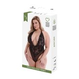 Undert�j S�t Baci Lingerie Eco Lace Teddy Sort (Queen) #1