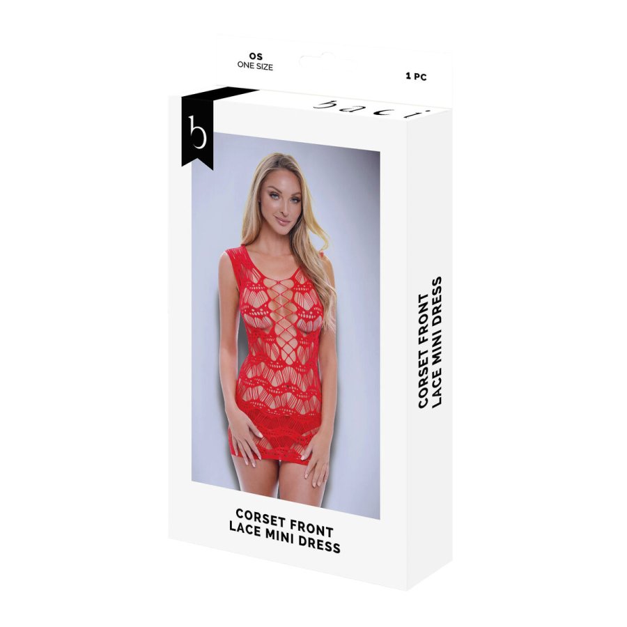 Kjole Baci Lingerie R�d (Onesize) #5