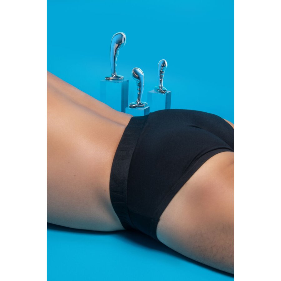 Anal plug B-Vibe Slvfarvet #4