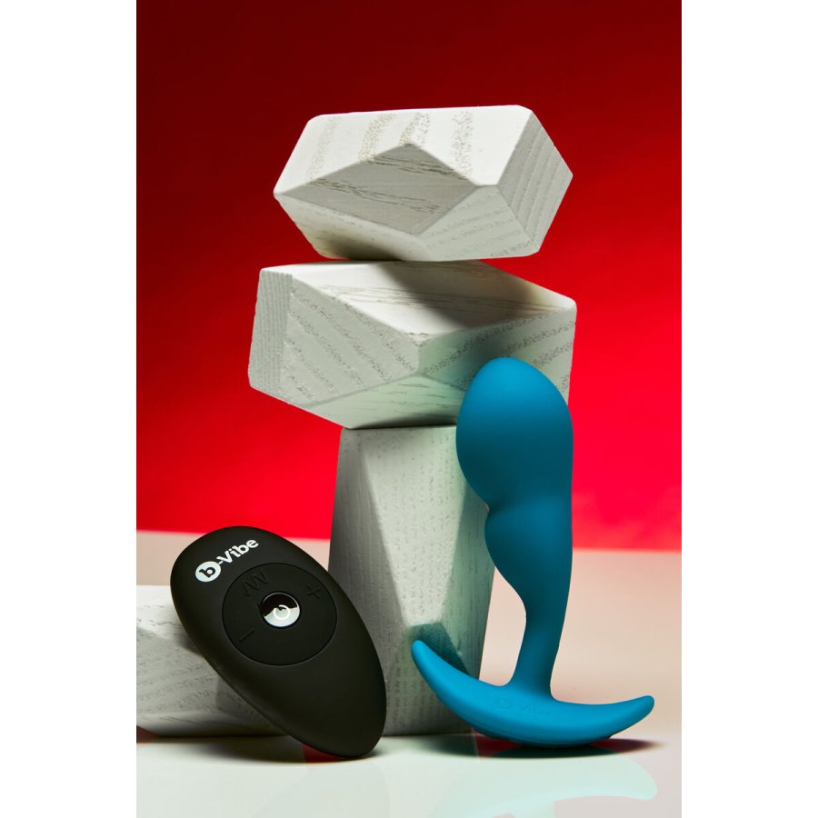 Anal plug med fjernbetjening B-Vibe Bl #4
