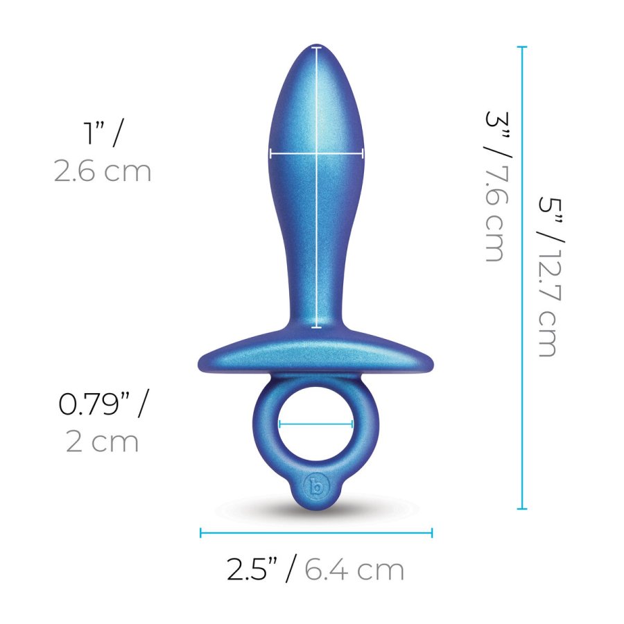 Anal plug B-Vibe Bl (7,6 cm) #4