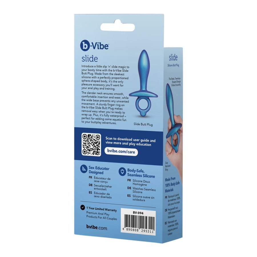 Anal plug B-Vibe Bl (7,6 cm) #5