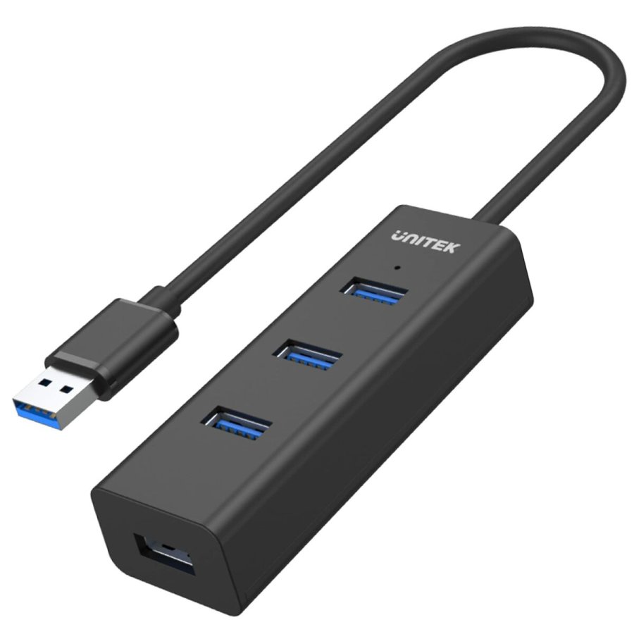 4-Port USB Hub Unitek Y-3089 Sort #2