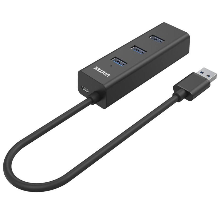 4-Port USB Hub Unitek Y-3089 Sort #6