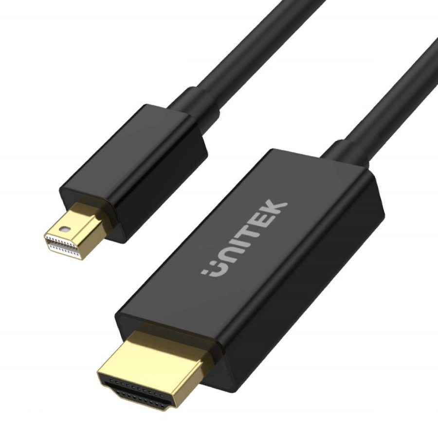 Mini Display Port til HDMI adapter Unitek V1152A Sort 2 m #1