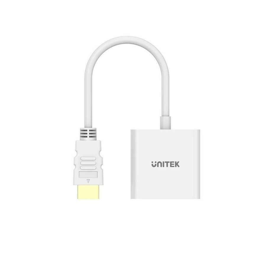 HDMI til VGA Unitek Y-6333C01 Hvid #2