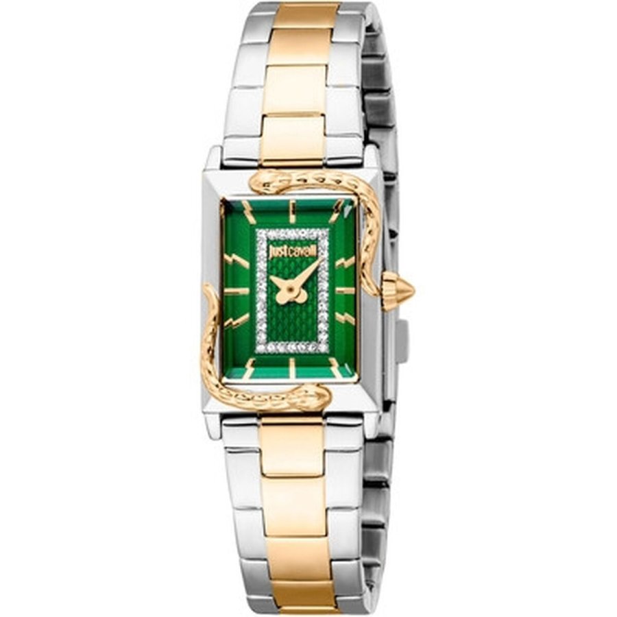 Dameur Just Cavalli DOLCEZZA SNAKE Slvfarvet Gylden #1