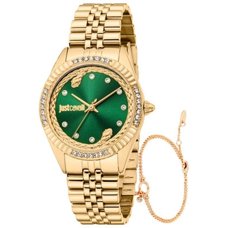 Dameur Just Cavalli ANIMALIER SPECIAL PACK + BRACELET Gylden ( 30 mm) #1