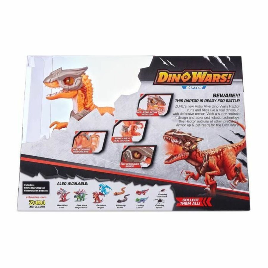 Action Figurer Zuru Robo Alive Dino Wars Raptor #4