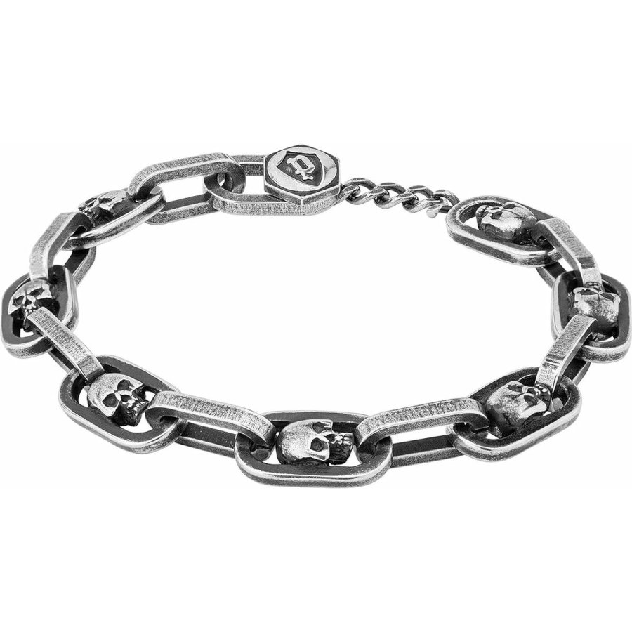Armbnd til mnd Police PEJGB2008901 Rustfrit stl 19 cm #1
