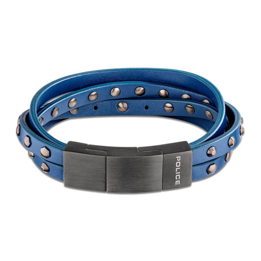 Armbnd til mnd Police PEJGB2009301 Lder 19 cm #1