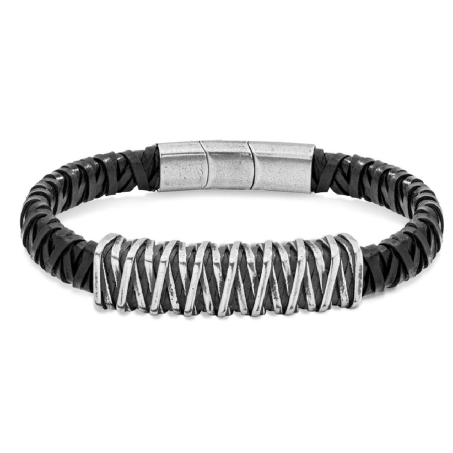 Armbnd til mnd Police PEJGB2112302 Lder 19 cm #1