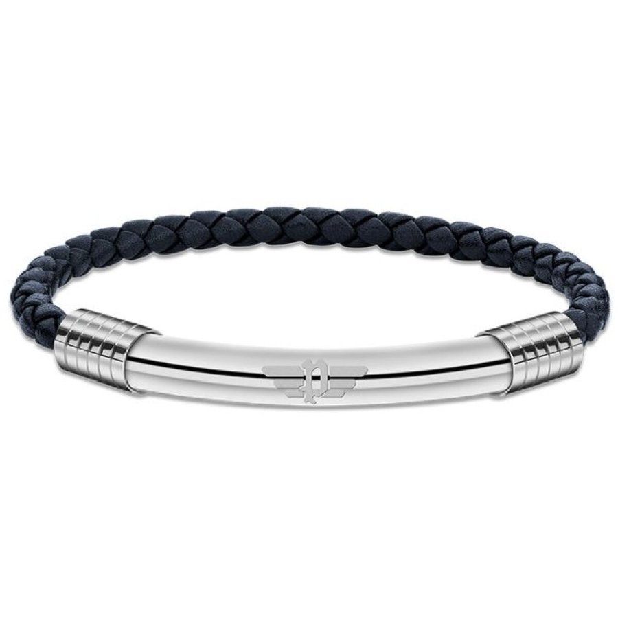 Armbnd til mnd Police PEAGB2211503 Lder 19 cm #1