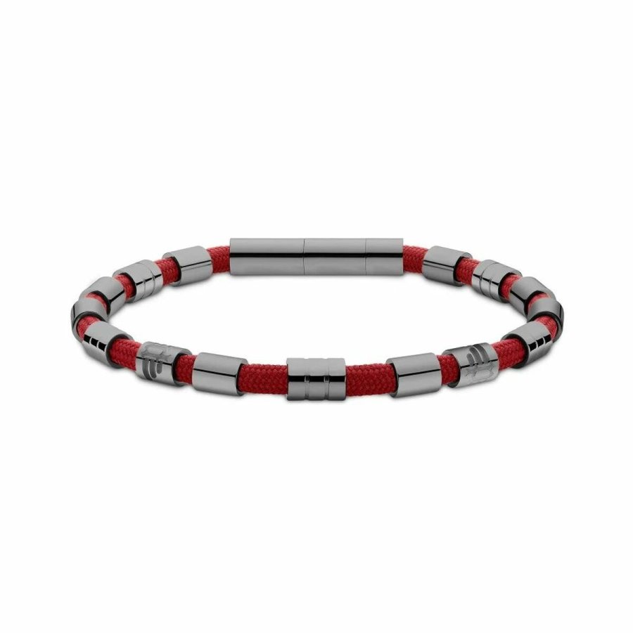 Armbnd til mnd Police PEAGB2211515 Rustfrit stl 19 cm #1