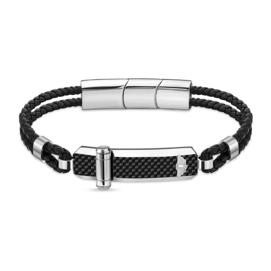 Armbnd til mnd Police PEAGB2211632 Lder 19 cm #1